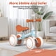 thumbnail image 3 of allobebe Baby Balance Bike for 1 Year Old, Toddler Balance Bike, No Pedal Infant 4 Wheels Baby Walker First Birthday Gift, Mini Bike for 12-36 Months, 3 of 5