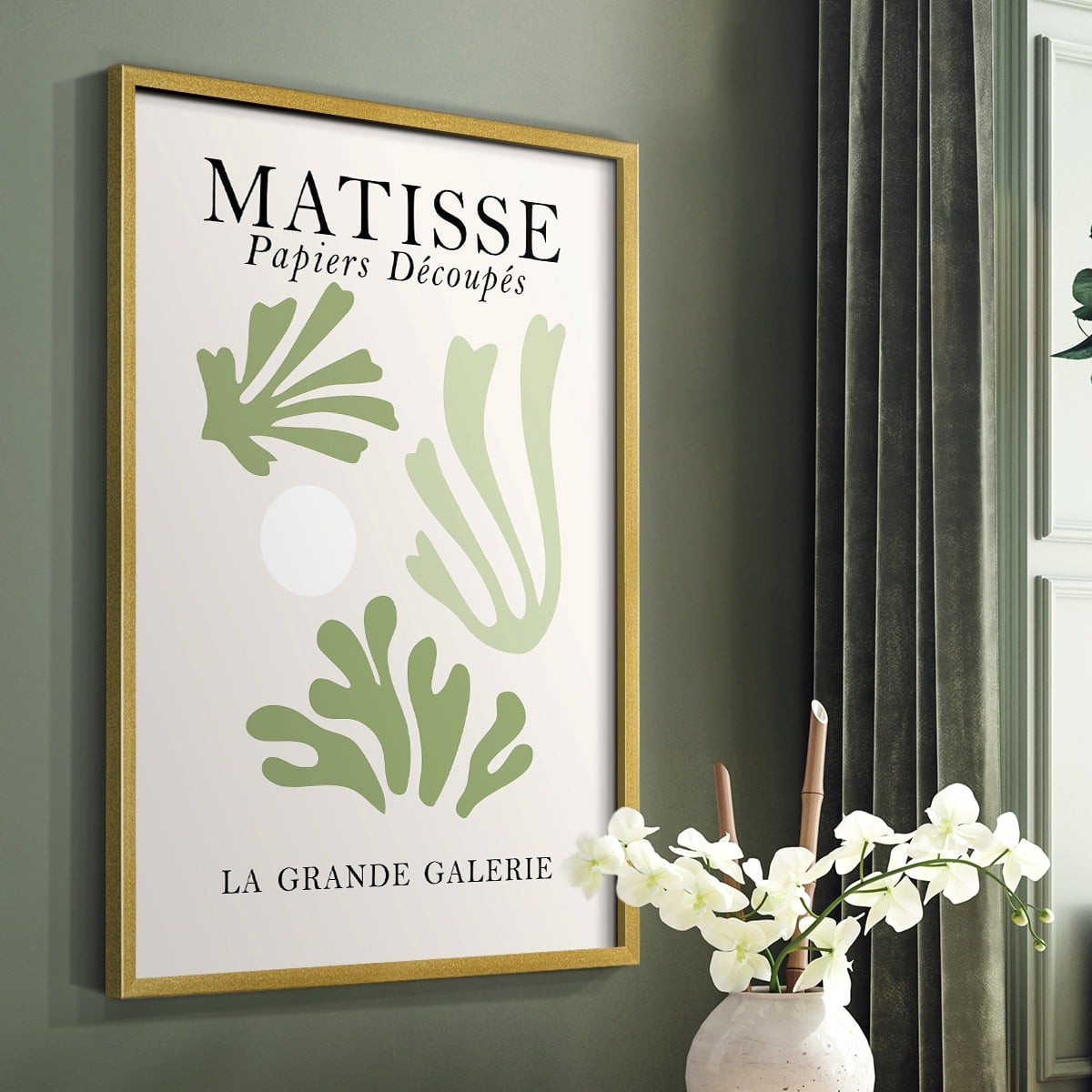 Matisse CCLXXXV in Solid Wood 22 x 28 Framed Print