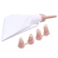 thumbnail image 2 of Ludlz Icing Piping Bag Detachable Piping Tip Design Pastry Bag Large Capacity Cake Cream Piping Bag Bakery Supply, 2 of 8