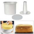 thumbnail image 4 of GUOOL Assiette en Alliage d'Aluminium pour Petit Cheesecake 4 Po et Fond, 4 of 9