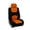 orange, variant on AUQ Car Seat Covers,Stylish Designs to Express Your Personality Car Seat Cover,Easy to Maintain with Simple Cleaning Seat Covers,Black,Style1