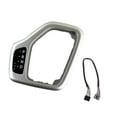 thumbnail image 4 of Bisel de palanca de cambios con arnés 601-401, repuesto para Jeep Cherokee 2014-2018 Plata, 4 of 9