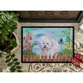 thumbnail image 3 of Carolines Treasures CK1210MAT Bichon Frise Ressort Tapis Intérieur Ou Extérieur - 18 x 27 Po., 3 of 4