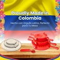 thumbnail image 3 of UYWGF-Molde Para Empanadas (3 Uds) con Molde para Arepas (3 sizes) y Pasta Cutter - Empanada Maker Press Ideal for Quesadilla Crimper, Dumpling Wrappers, Tortillas, Pierogies, 3 of 4