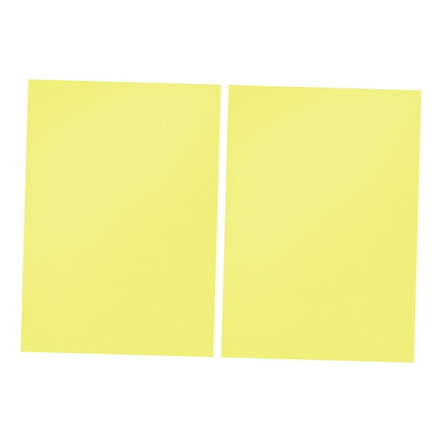 2 Piezas De Lámina Translúcida De PVC A4, Superposiciones De Colores Para Lámpara, Faros, Manualidades, Amarillo