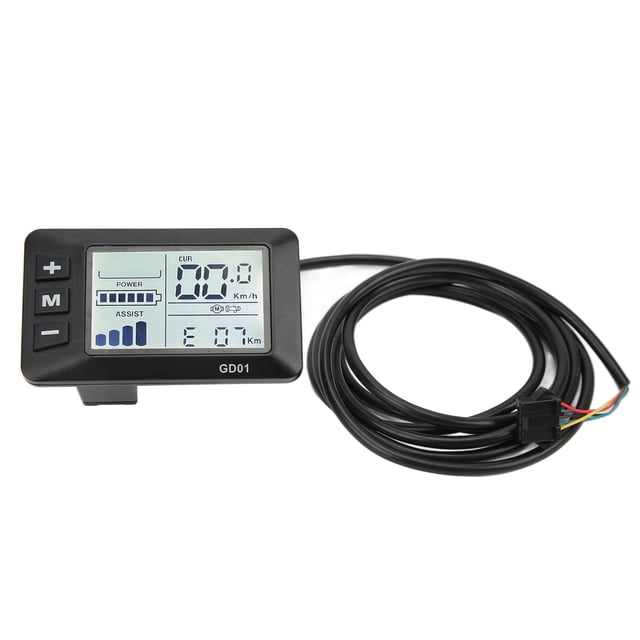 Medidor Eléctrico De Pantalla LCD ANGGREK Odómetro Eléctrico 36V 48V para Scooters