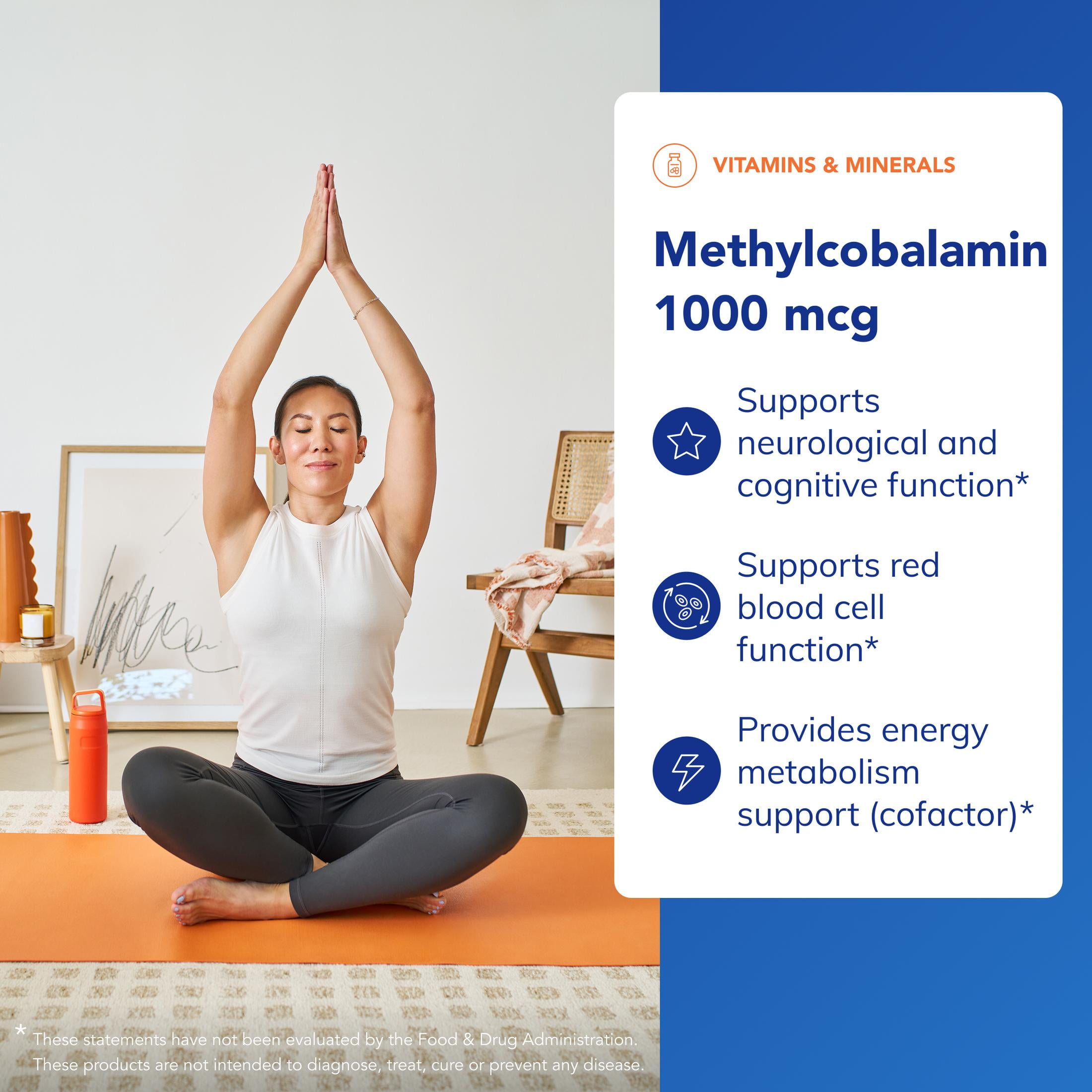 Pure Encapsulations Methylcobalamin 1,000 mcg - Vitamin B12 Supplement to Support Memory & Nerve Health* - Premium Vitamin B12 Capsules - 180 Capsules