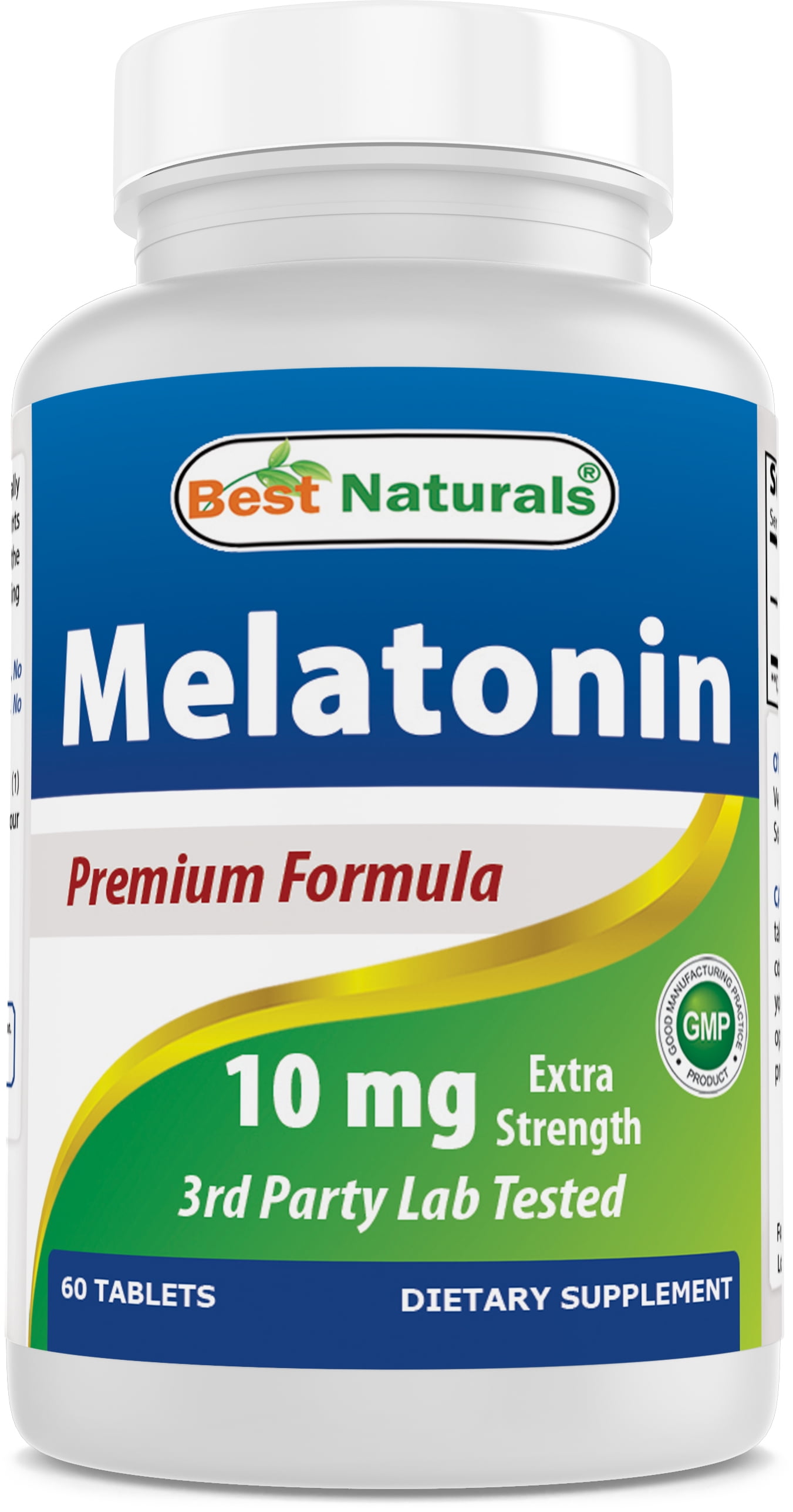 Best Naturals Melatonin 10 mg 60 Tablets