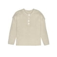 thumbnail image 3 of Modern Moments By Gerber Toddler Girl Henley Sweater and Wide-Leg Pant, 2-Piece Set, 12M-5T, 3 of 11