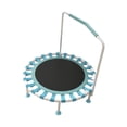 thumbnail image 2 of Trampolín de interior para niños Rebounder de ejercicio Mini Bouncing Trampoline Bed de salto de trampolín plegable para hacer ejercicio al aire libre azul, 2 of 8