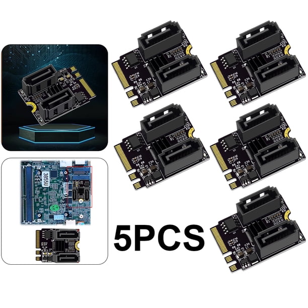 M2 A SATA3.0 Llave Expansión A+E WIFI's M.2 A SATA Tarjeta Adaptadora Disco Duro Sin Controlador JMB582