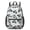 Police and Light Red Pattern, variant on Police and Officer White Pattern 17" Waterproof Oxford School Backpacks for Teens, S-Shape Padded Straps, for School, Travel, Hiking, Camping