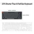 thumbnail image 4 of Teclado mecánico inalámbrico Keychron K3 v2 con Gateron Red, 4 of 9