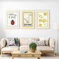thumbnail image 4 of Funny Silly Goose Wall Art Beige Nursery Decor Farm Poster Aesthetic Cute Duck Animal Painting Wall Decor Farmhouse Cottage Core Canvas Print For Bedroom Bathroom Nursery Unframed, 4 of 6