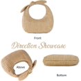 thumbnail image 2 of Bow Clutch Purse for Women Summer Beach Handbags Woven Clutch for Party Wedding Vacation 2024, 2 of 5