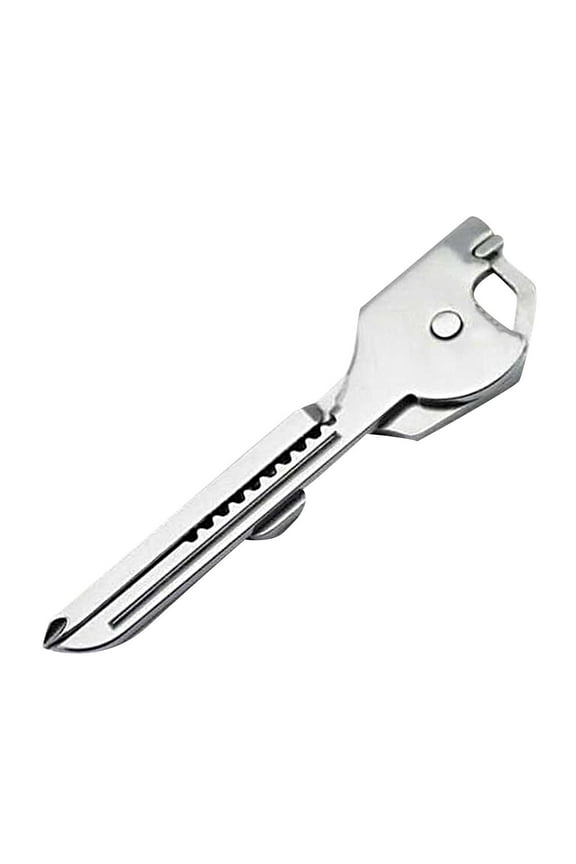 6-in-1 Multifunction Key Tool, Bottle Opener and Screwdriver Keychain Tool, Compact EDC Key Tool with Multi Functions