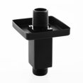 thumbnail image 1 of Brazo de ducha DOLGABA, soporte de techo recto, 8 cm, negro mate, 1 of 8