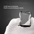 thumbnail image 5 of Étui pour Apple Watch Protecteur d'Écran, Étui de Protection iWatch Clair Ultra-Fin pour Apple Watch 42mm Noir, 5 of 5