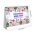 thumbnail image 3 of Kumdkd Desk Calendar 2026-2027, Anti Ink Bleed, Plastic Cover, Ample Space, 18 Months Until June 2027, 8"x8"Seasonal Wall Calendar 2026 for Home, Office, Teacher Supplies- Colorful, 3 of 6