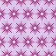thumbnail image 1 of Ahgly Tapis d'Intérieur Lavable en Machine Carré Transitionnel Fleur Rose, 4 Pieds Carré, 1 of 7