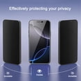 thumbnail image 2 of Protector de pantalla Ailun para iPhone 16 Pro Max de 6.9" con privacidad, paquete de 3, 2 of 6