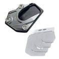 thumbnail image 2 of BotaniNest Motorcycle Kickstand Pad Tipping On Soft Ground Motorcycle Kickstand Support Kick Stand Puck Plate For Touring & Sport Bikes, 2 of 4