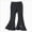 Sweatpants A29-Black, variant on 3-4 Years Child Wide Leg Cargo Pants for Girls Baggy Lightweight Drawstring Pants Trousers with Pockets