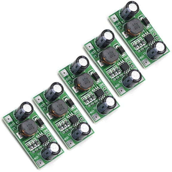 5Pcs LED Driver Circuits Boards, 2W/3W LED Driver Board With Dimming For Home And Commercial Use