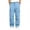 Light Blue, variant on Bixock Boys Sweatpants High Waist Cargo Pants Kids Elastic Waist Drawstring Side Pocket Pleated Detail Fleece Lined Loose Fall Winter Sport Wear Size 10-11Years