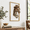 Horse - 1, variant on Assorted Animals - 5 Wall Sculptures with Metal Frame for Living Room Bedroom Office