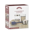 thumbnail image 4 of KILNER Create and Make 2-Piece Glass Sourdough Starter Set with Lids and Silicone Spatula, 4 of 5