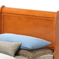 thumbnail image 2 of Oak - colored bed | Blends seamlessly with existing decor | Adds a touch of sophistication, 2 of 2