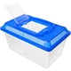 thumbnail image 1 of GOOHOCHY Tanque de tortuga doméstico Tanque de hábitat para reptiles Caja de transporte de tortugas de plástico Acuario de tortugas, 1 of 8