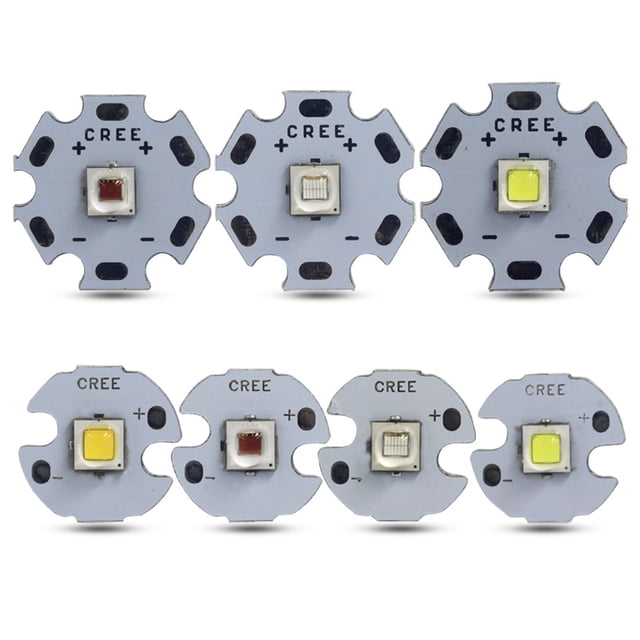 Lámpara de luz LED Cree XM-L2 de segunda generación de 10 W de alta potencia, linterna de luz potente, lámpara LED5050