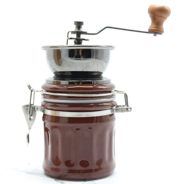 Manual Coffee Grinder with Washable Ceramic Core - Portable Hand-Operated Espresso Grinder for Fresh Coffee Anywhere,1 * Manual Coffee Grinder