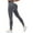 Gray, variant on Women's High Waisted Butt Lifting Leggings Stretchy Yoga Workout Pants
