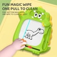 thumbnail image 6 of Magnetic Dinosaur Drawing Board, Double-Sided Doodle WordPad, Maze Ball Rolling Game, Early Education Toy For Toddlers, Kids Sketchpad, Portable Learning Artboard, 6 of 9