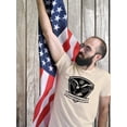 thumbnail image 2 of Eagle Independence Day T-Shirt Men -Image by Shutterstock, Male 5X-Large, 2 of 4