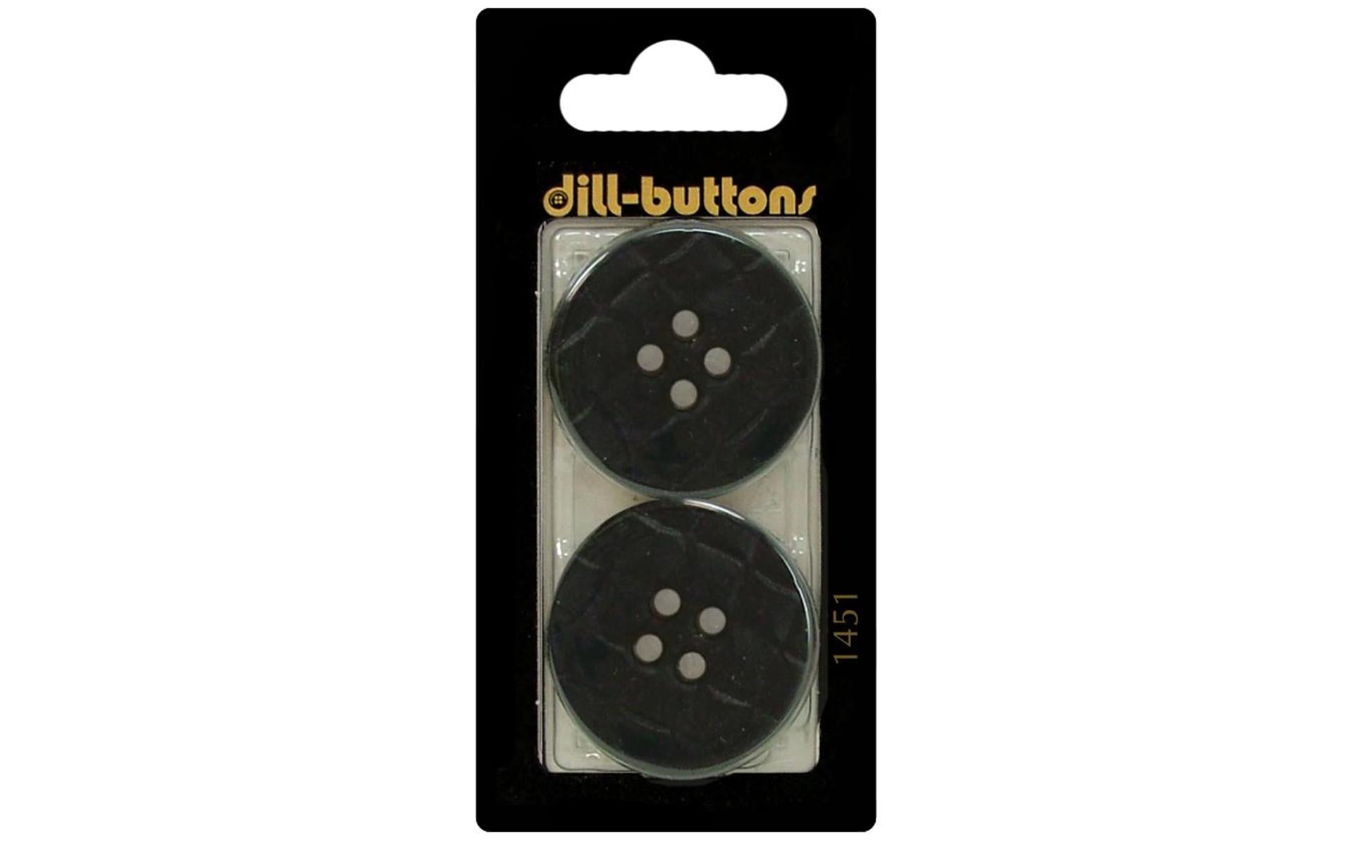 Dill Buttons 30Mm 2Pc 4 Hole Navy Blue Walmart Canada