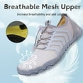thumbnail image 4 of BERANMEY Hiking Barefoot Shoes Womens Mens Non-slip Quick Dry Breathable Water Shoes for Women Athletic Shoes Workout Shoes with Drainage Lightweight Grounded Footwear, 4 of 7