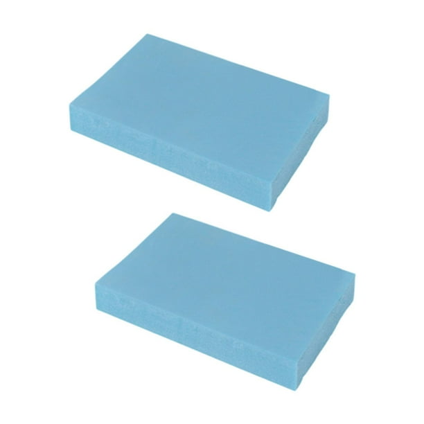 2 láminas de espuma de losa, material de bricolaje, kits de construcción de modelos de alta densidad. 4.7x20x30cm