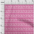 thumbnail image 1 of oneOone Georgette Viscose Fabric Stripe & Paisley Block Print Fabric BTY 42 Inch Wide, 1 of 4