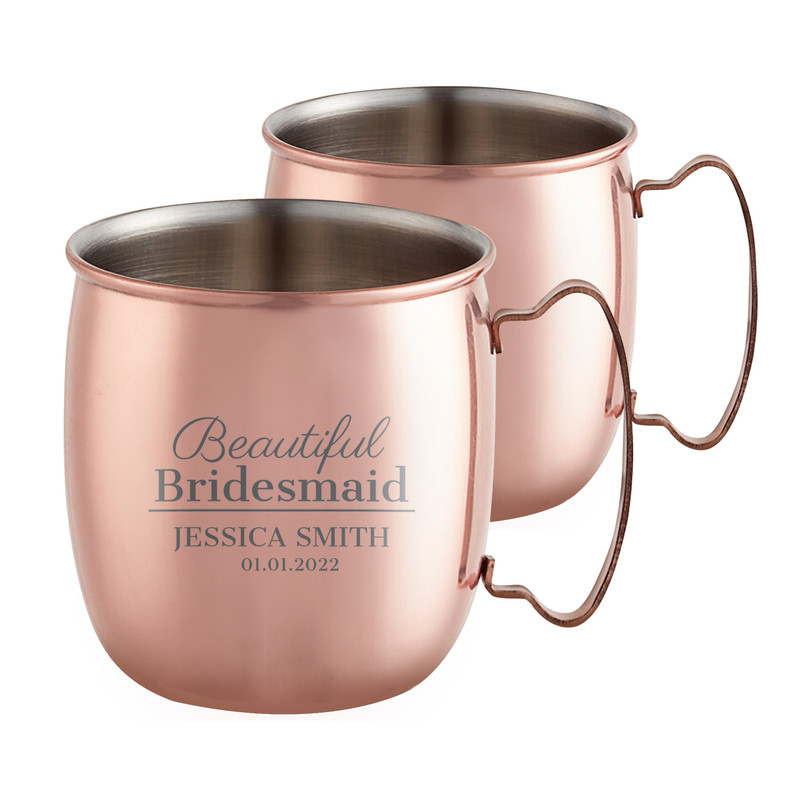 PERSONALIZED Stylish Bridesmaid Ultimate Gift Custom Engraved Moscow
