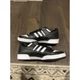 thumbnail image 3 of Adi-das Originals Forum Low Leather Shoes Core Black/White HQ1494 Men's Size 11, 3 of 6