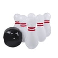thumbnail image 7 of Hey! Play! Kids Bowling Set - Giant Inflatable Bowling Pins and Ball, 7 of 7