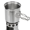 thumbnail image 5 of Ensemble de Cuisine en Acier Inoxydable Réchaud de Camping Portable Ensemble de Casseroles pour Randonnée en Plein Air, 5 of 5