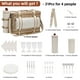 thumbnail image 2 of Cesta de Picnic G GOOD GAIN para 4 Personas con Manta Impermeable, 2 of 7