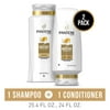 Pantene Shampoo Conditioner Set, Daily Moisture Renewal, 24-25.4 oz