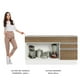 thumbnail image 2 of Mueble Tarja Madesa Glamy 150 cm 2 cajones 2 puertas (con encimera) Blanco/Marrón Madesa G24153GLCTFF, 2 of 8