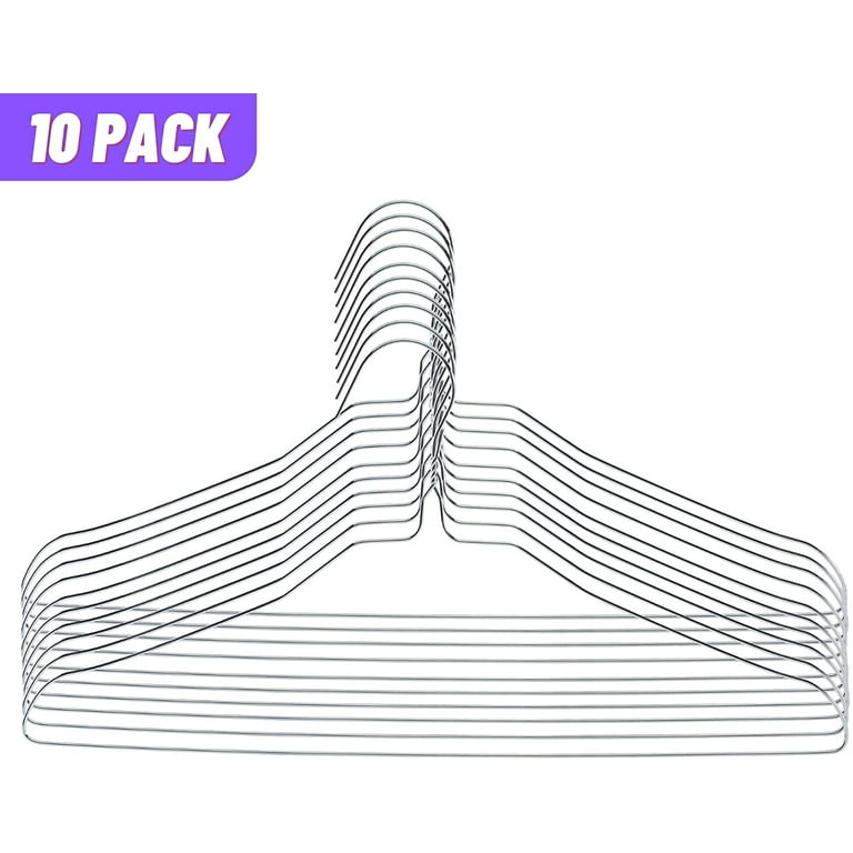 SPECILITE Wire Hangers 100 Pack, Metal Wire Clothes Hanger Bulk